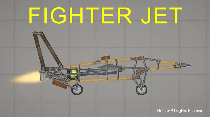 Fighter Jet Mod for Melon playground