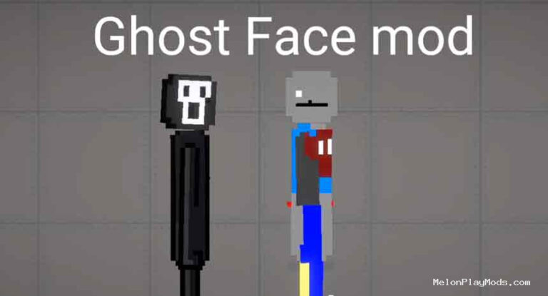 Ghost Face Mod for Melon playground