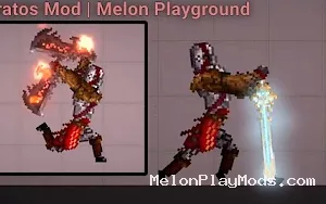Kratos (God of War) Mod for Melon playground