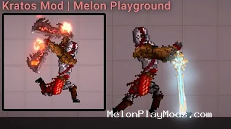 Kratos (God of War) Mod for Melon playground