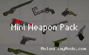 Mini Weapon Mod for Melon playground