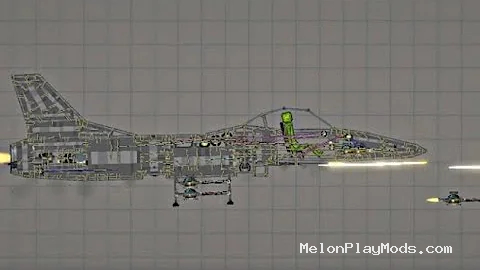 F-16 fighter Mod for Melon playground
