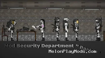 SCP Security Department Mod for Melon playground