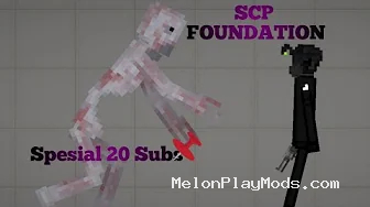 SCP foundation Mod for Melon playground