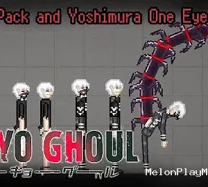 Tokyo ghoul Mod for Melon playground