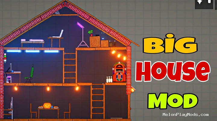 big house Mod for Melon playground