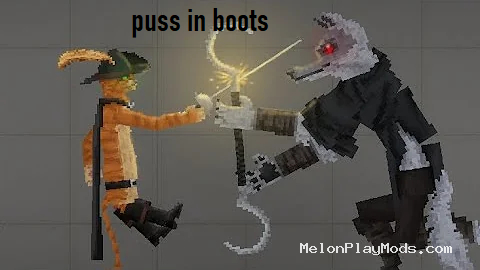 Puss in Boots The Last Wish Mod for Melon playground