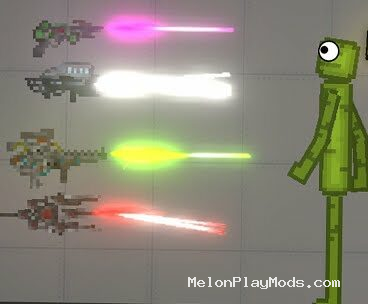 30 SECRET WEAPONS Mod for Melon playground