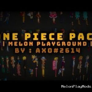 One Piece Mod for Melon playground