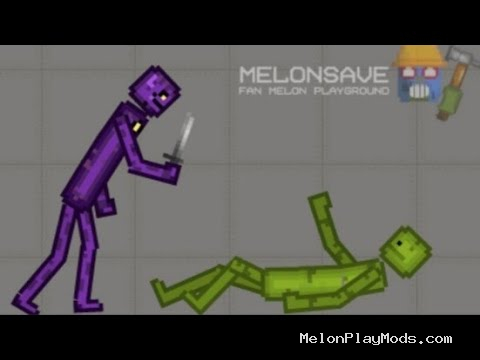 Purple Guy Mod From Fnaf Melon Playground Mod for Melon playground
