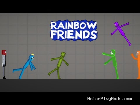 Rainbow Friends Mod Mod for Melon playground