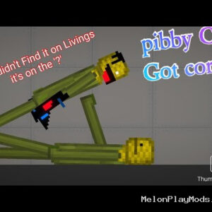 Pibby Corn Mod for Melon playground