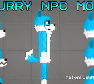 Furry_NPC_Mod_By_N0REE Mod for Melon playground