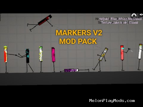 Markers Mod Mod for Melon playground