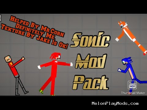 Sonic Mod for Melon playground