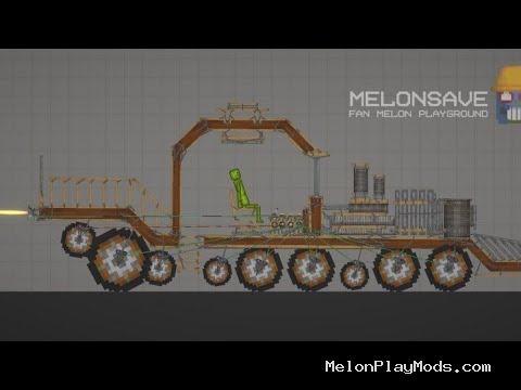 Train ModMelon Playground Mod for Melon playground