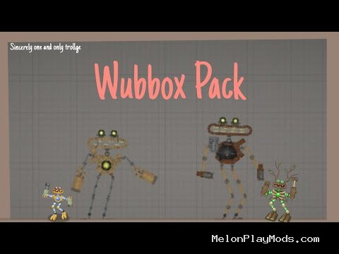Wubbox Pack melonplaygrond Mod for Melon playground