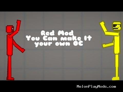 Red Mod Texture Mod for Melon playground