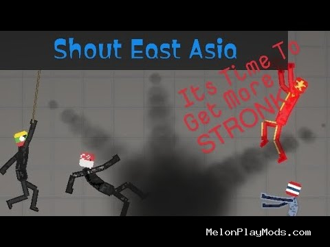 Shout East AsiaCountry Humans Mod for Melon playground