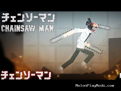 Chainsaw Man Pack No Denji Mod for Melon playground