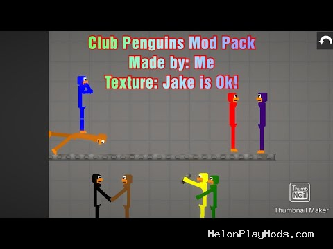 Club Penguins Mod for Melon playground