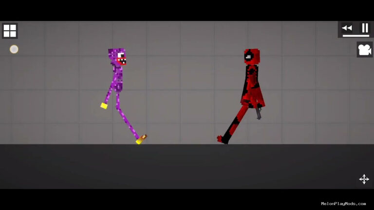 Dead pool And kissy Missy new Link Mod for Melon playground