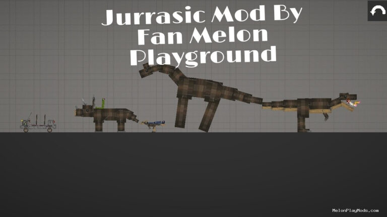 Jurrasic Mod Mod for Melon playground