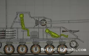 panther tank  Mod for Melon playground