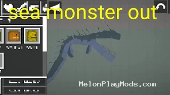 sea monster Mod for Melon playground