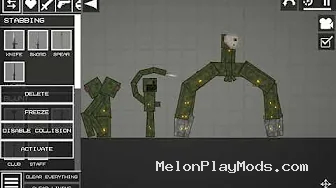 stages of cursed Mod for Melon playground