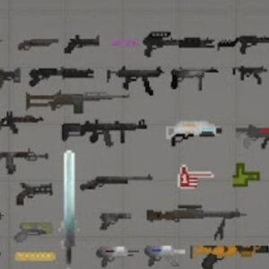 weapons pack Mod for Melon playground