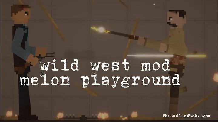 west cowboy Mod for Melon playground