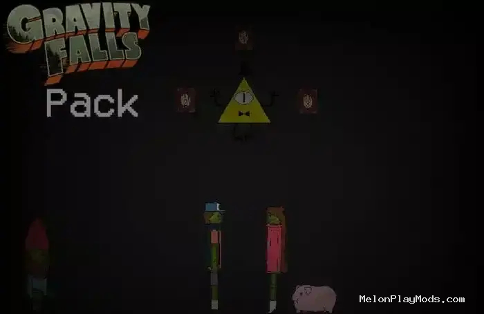 Gravity Falls(tegor_tg) Mod for Melon playground