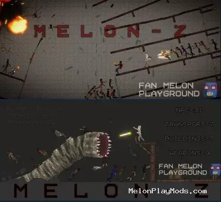 Zombie Mod for Melon playground