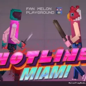 Hotline Miami Mod for Melon playground