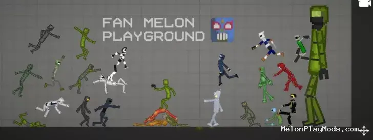 Robo pack Mod for Melon playground