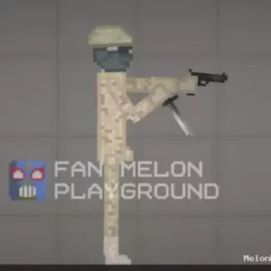 Soldier(NPC) Mod for Melon playground