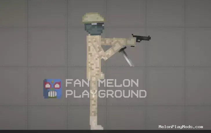 Soldier(NPC) Mod for Melon playground