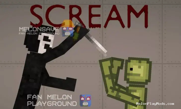 Scream(NPC) Mod for Melon playground