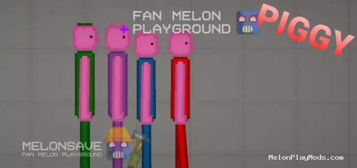 Piggy(NPC) Mod for Melon playground