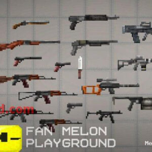 Weapons from Stalker Mod for Melon playground
