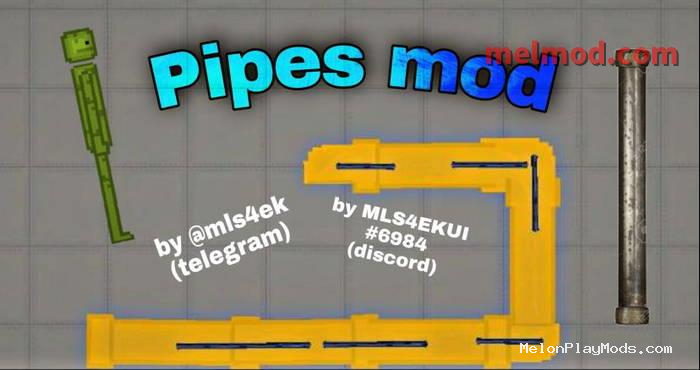 pipeline pipes Mod for Melon playground
