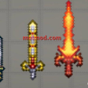 Terraria Melee Pack v0.3 melee weapons Mod for Melon playground