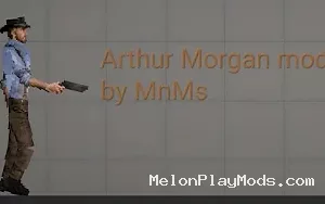 Red dead redemption Arthur Morgan Mod for Melon playground