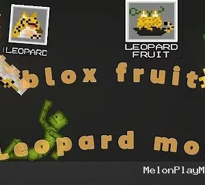 blox fruit leopard Mod for Melon playground
