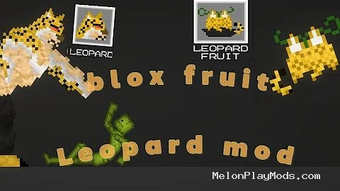 blox fruit leopard Mod for Melon playground