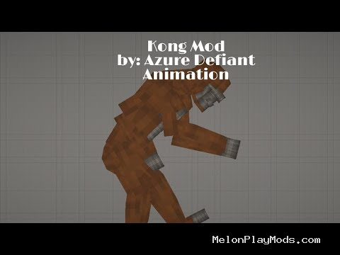 King Kong Mod By azuredefiantanimation6141 Mod for Melon Playground