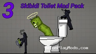 Skibidi Toilet v5 Part 3 mod for melon playground