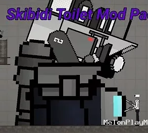 Skibidi Toilet v5 Part 7 Mod for Melon playground